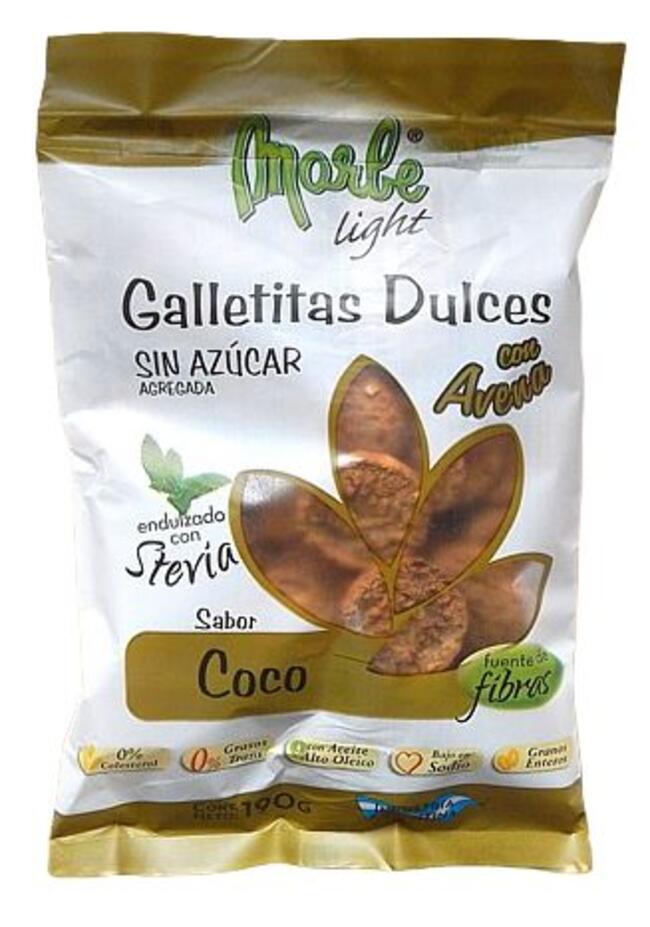 Galletitas Sabor Coco con Stevia x 185 gr - Marbe