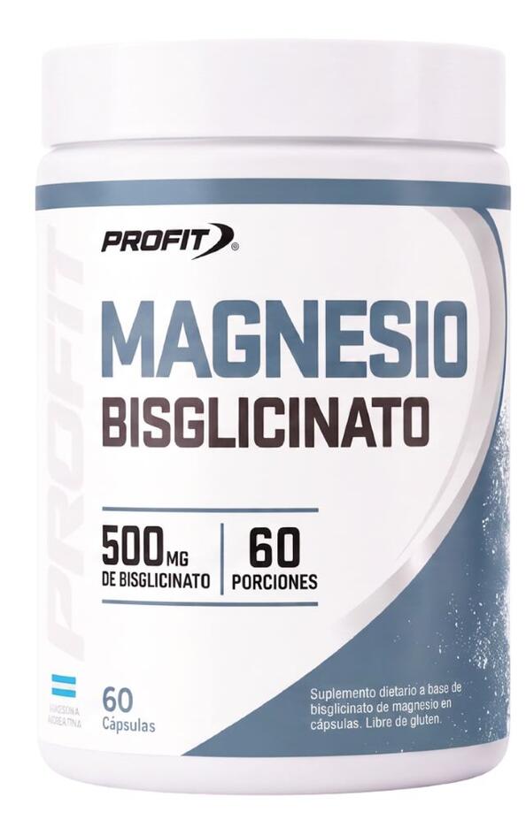Bisglicinato de Magnesio x 60 caps Profit
