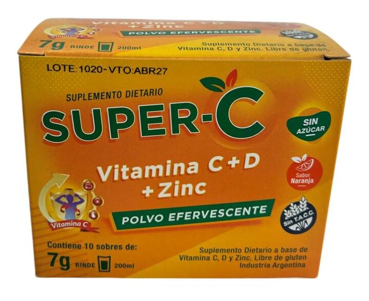 Super C + D + Zinc x 10 sob Profit