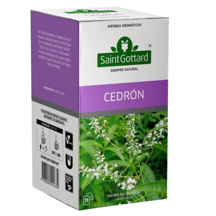 Te Cedrón x 20 saq SaintGottard