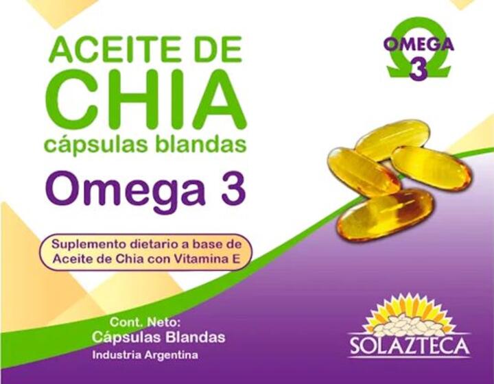 Aceite de Chía x 60 caps Sol Azteca