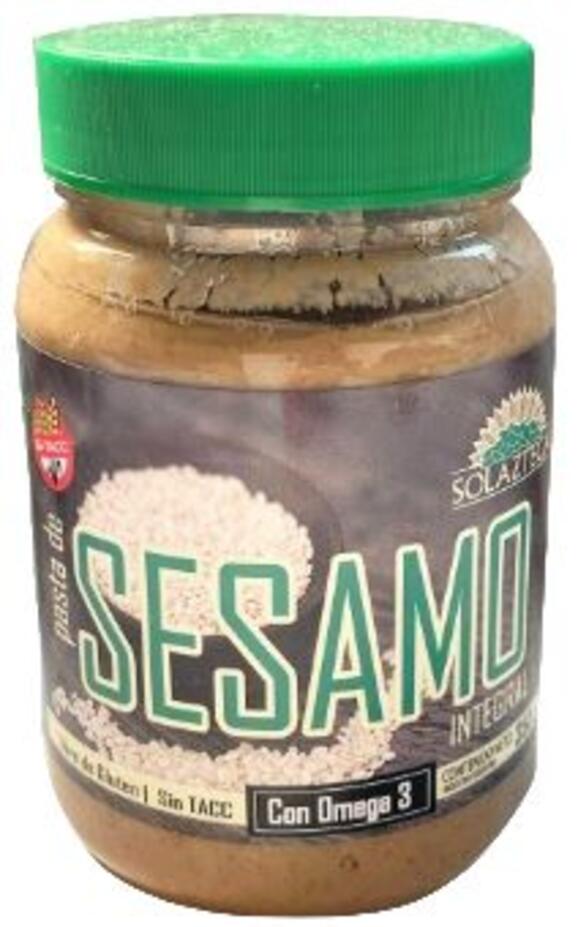 Pasta de Sésamo Integral x 350 gr - Sol Azteca