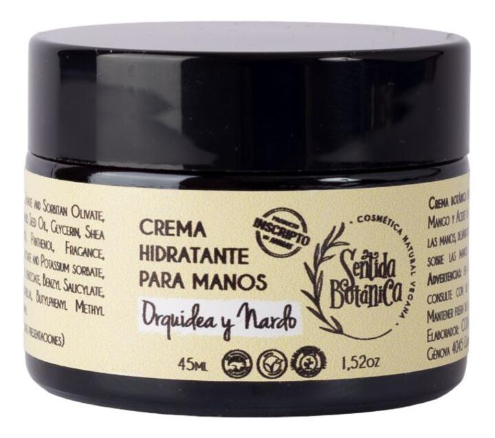 Crema de Manos Orquidea y Nardo x 45 cc = Sentida Botanica