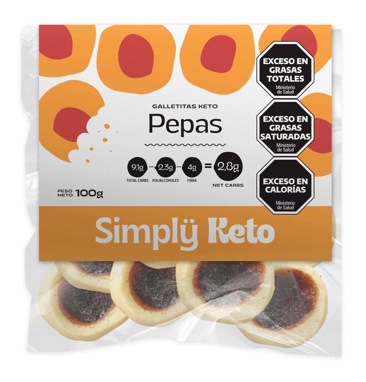 Cookies Pepas Keto Simply Keto