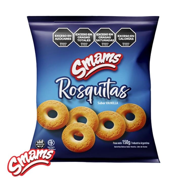 Rosquitas de Vainilla x 150 gr Smams