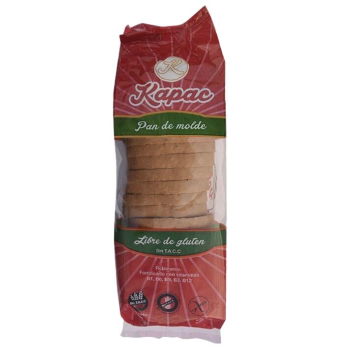 Pan Rebanado x 600 gr Kapac