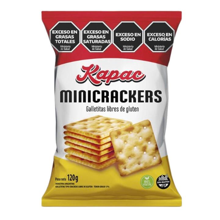 Mini Crackers Clásicas x 120 gr Kapac