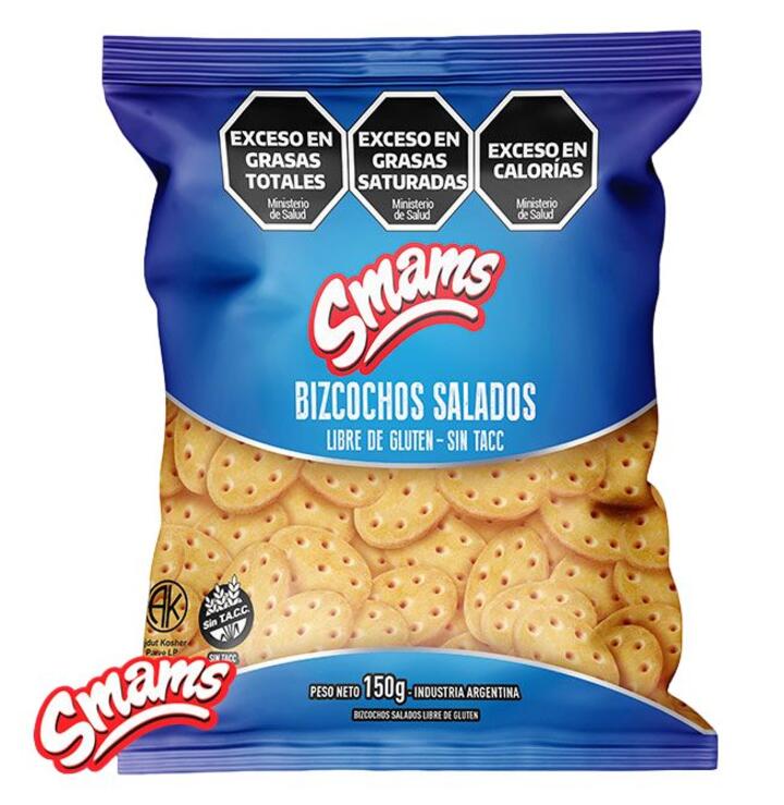 Bizcochos Salados x 150 g Smams