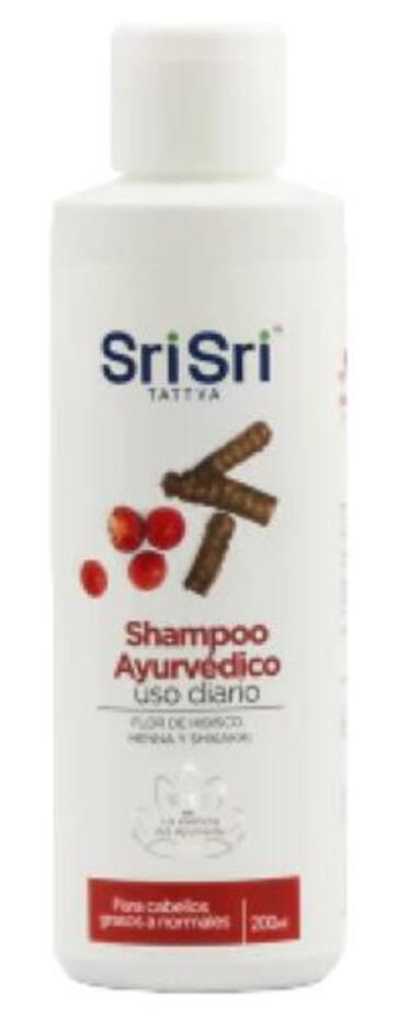 Shampoo Ayurvédico de Uso Diario x 200 cc Sri Sri