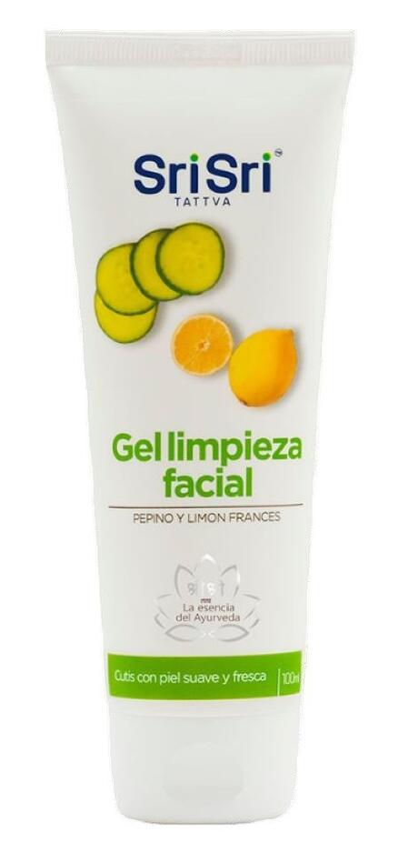 Gel de Limpieza Facial con Pepino y Limón Francés x 100 cc Sri Sri