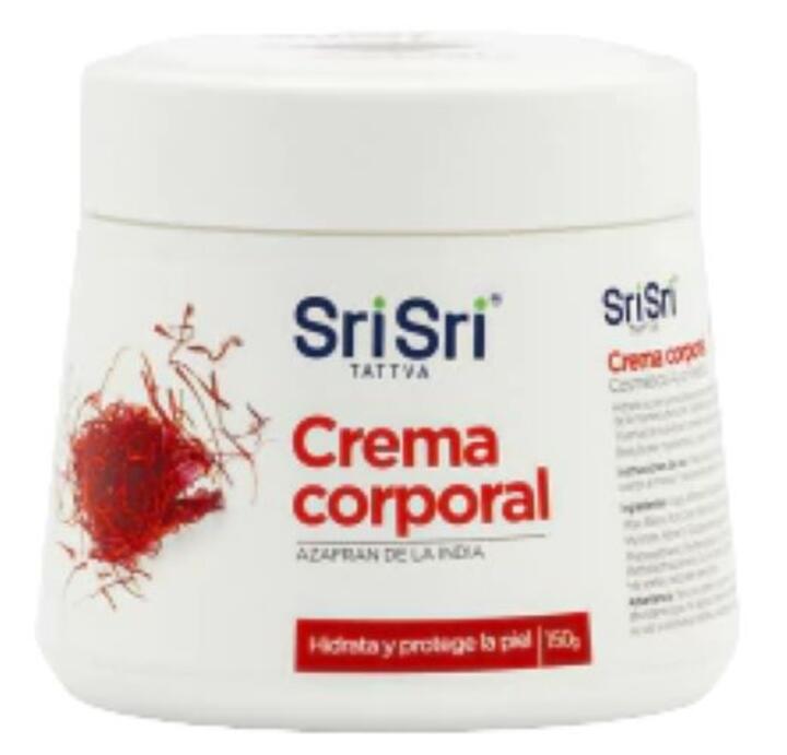 Crema Rejuvenecedora con Azafran de la India x 150 gr Sri Sri