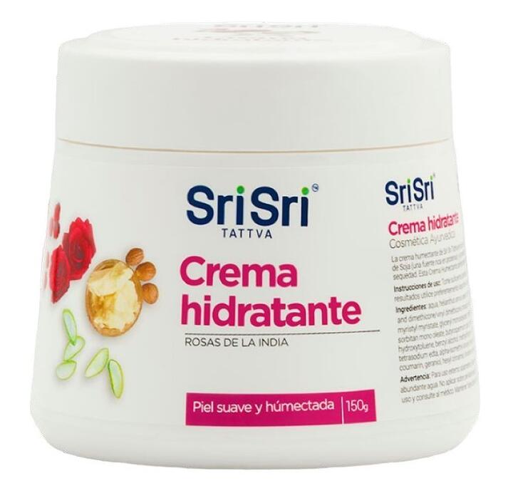 Crema Hidratante con Rosas de la India x 150 gr Sri Sri