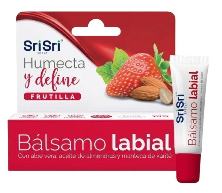 Balsamo Labial Frutilla x 10 gr Sri Sri