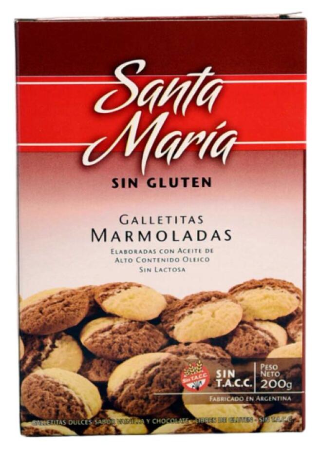 Galletitas Dulces Marmoladas x 200 gr - Santa Maria