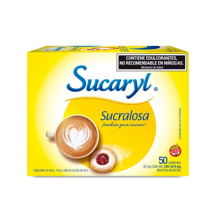 Sucralosa x 50 sobres Sucaryl