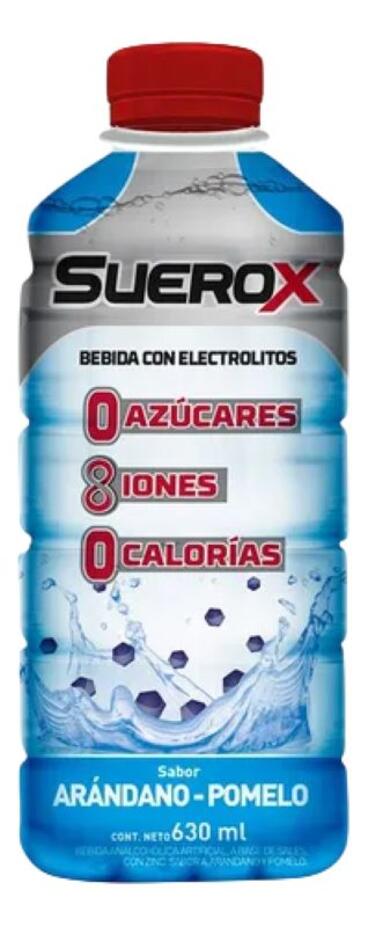 Bebida Hidratante de Arándanos y Pomelo x 500 cc Suerox