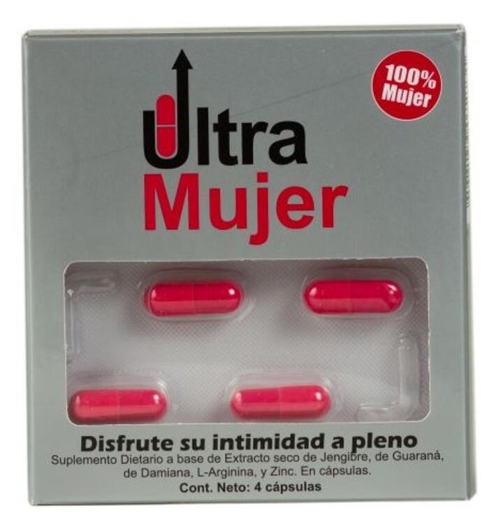 Ultra Mujer x 4 caps = Ultra Tech