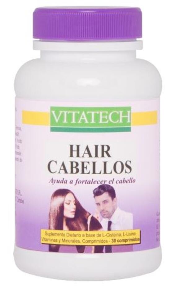 Hair Cabellos x 30 comp = Vitatech