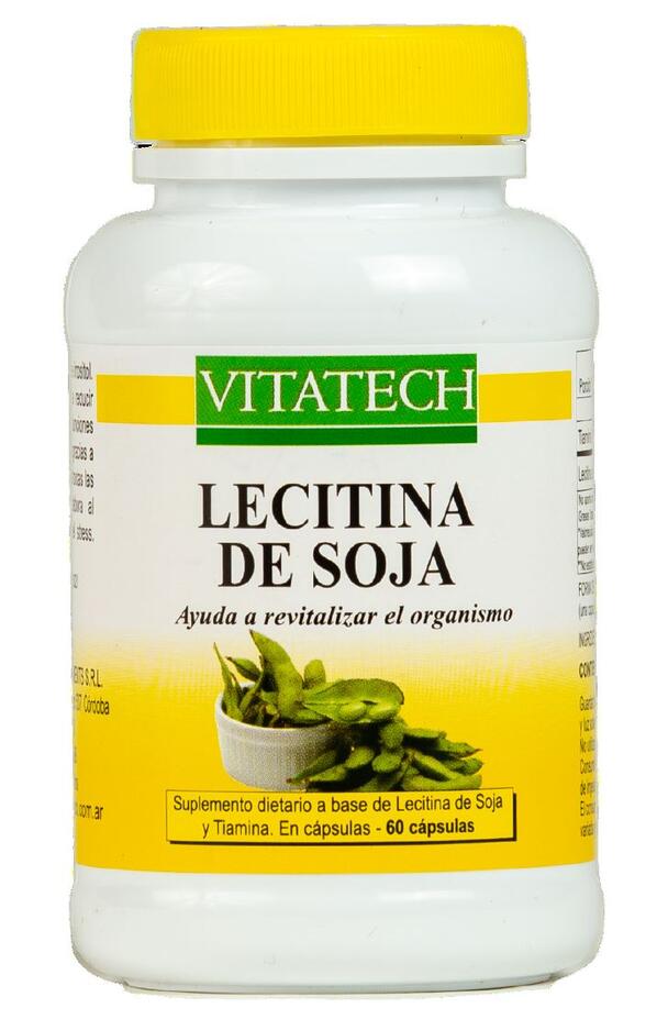 Lecitina de Soja x 60 caps = Vitatech