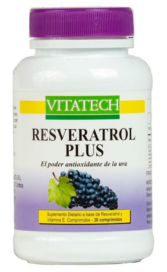 Resveratrol Plus 50 mg x 30 comp = Vitatech