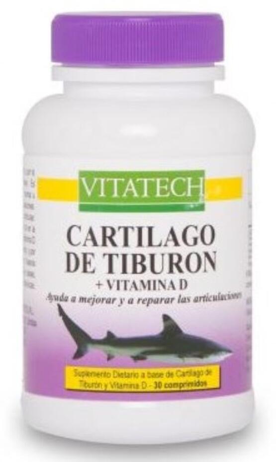 Cartilago Tiburon x 750 mg x 30 comp = Vitatech