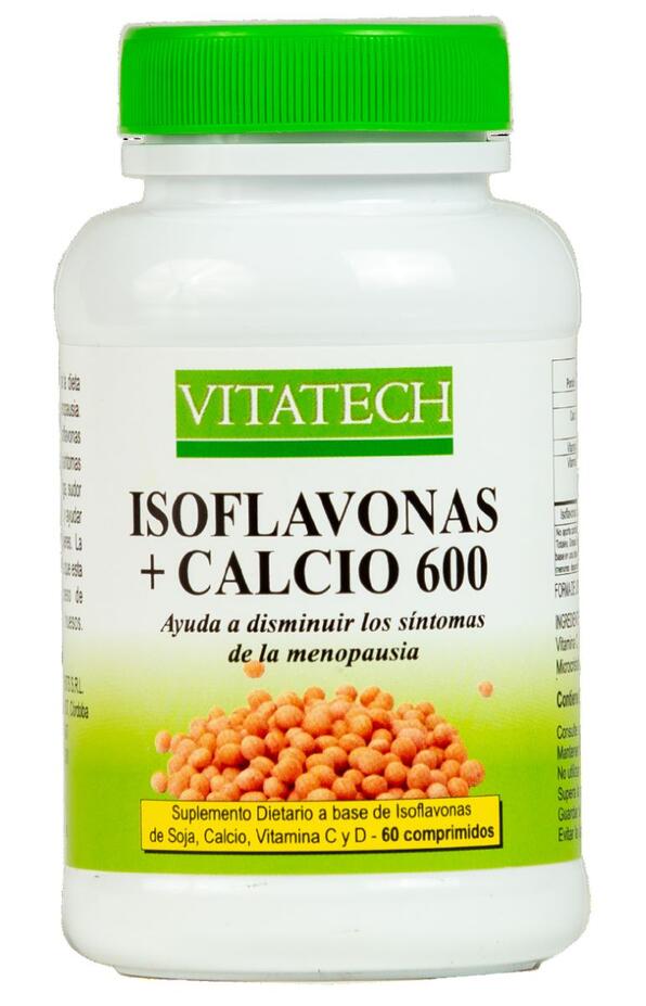 Isoflavonas + Calcio x 60 comp = Vitatech