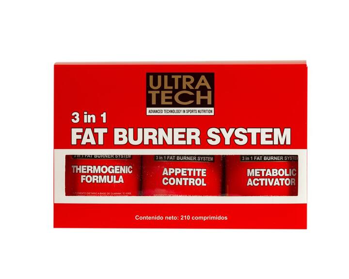 Fat Burner 3 en 1 System = Ultra Tech