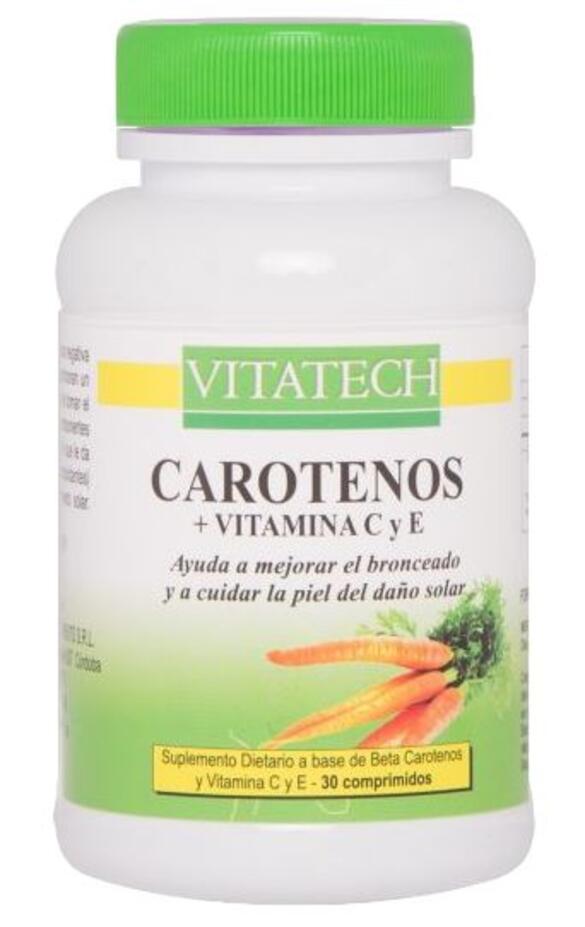 Carotenos C y E x 50 comp = Vitatech