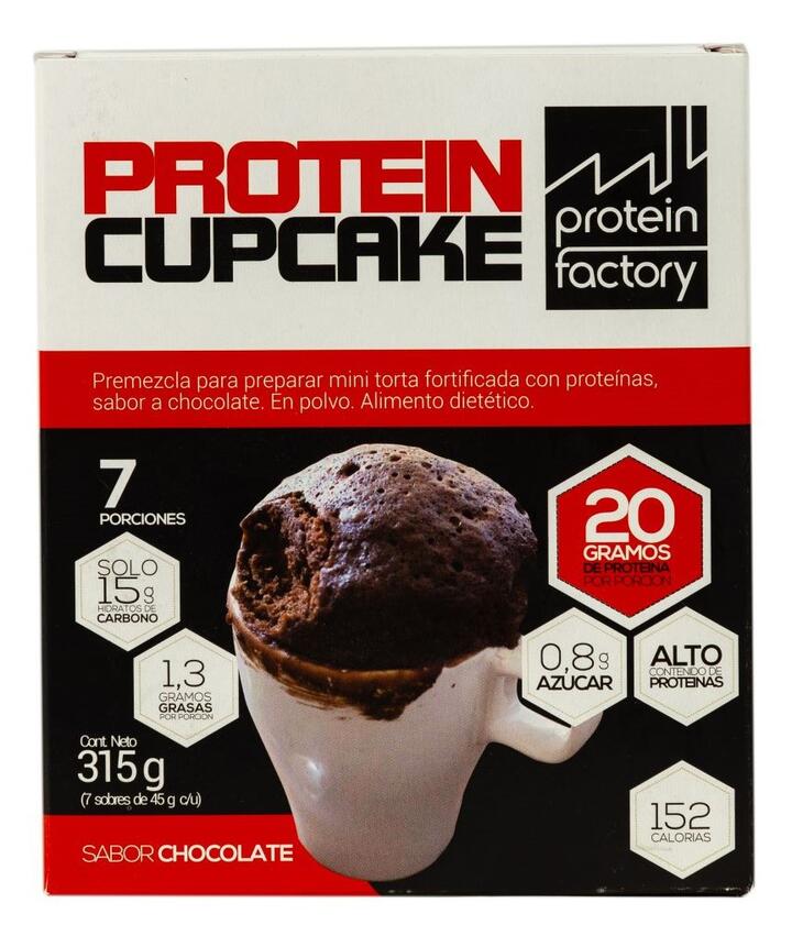 Protein Cupcake x 7 porciones = Protein Factory