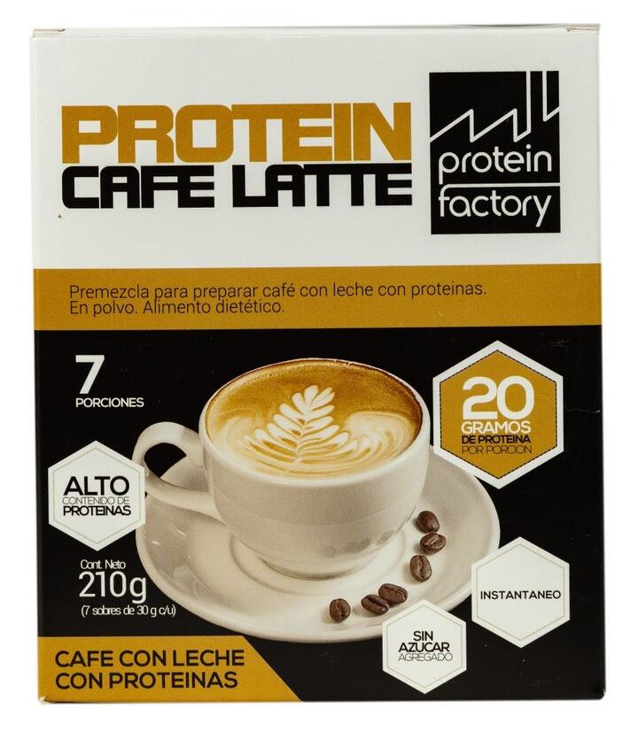 Protein Café Latte x 7 porciones = Protein Factory