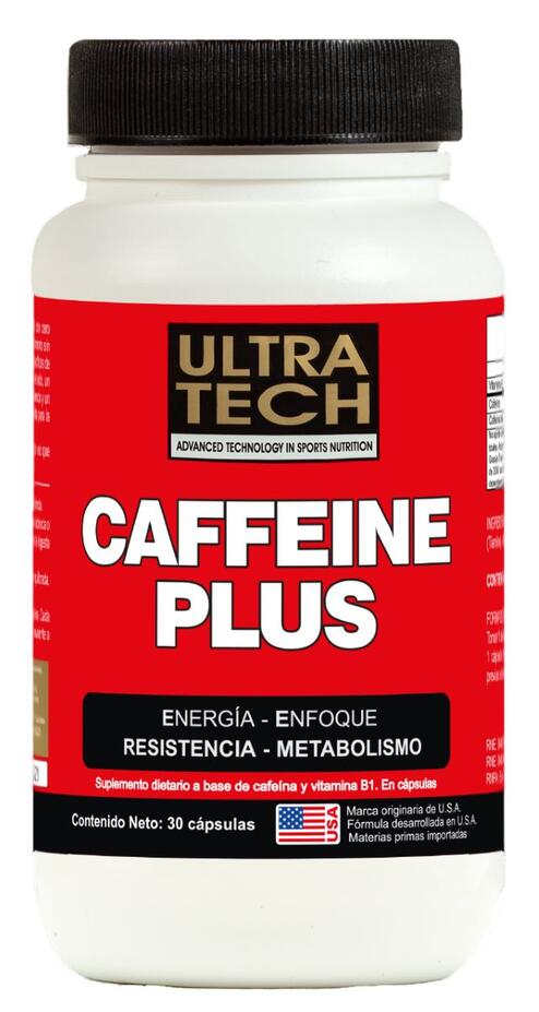 Caffeine Plus 30 caps = Ultra Tech
