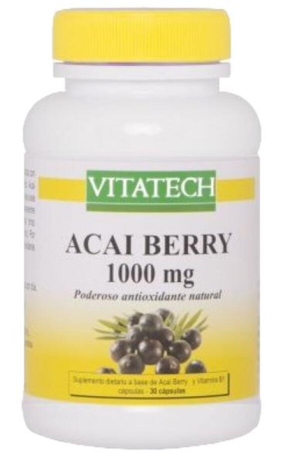 Acai Berry 1000 x 60 caps = Vitatech