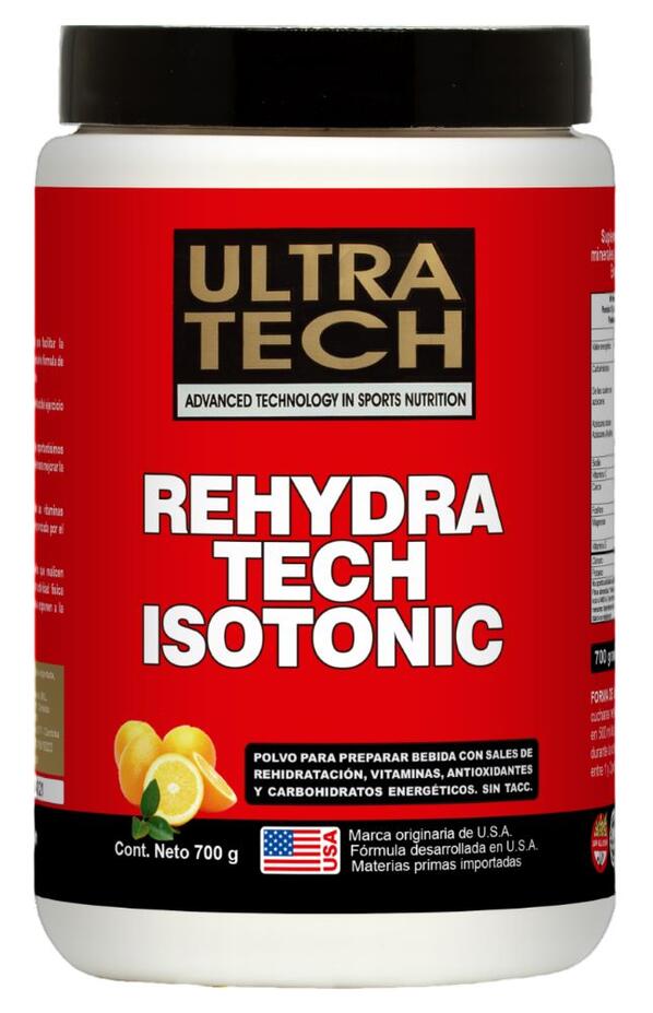 Rehydra Tech Isotonic x 700 gr Frutos del Bosque = Ultra Tech