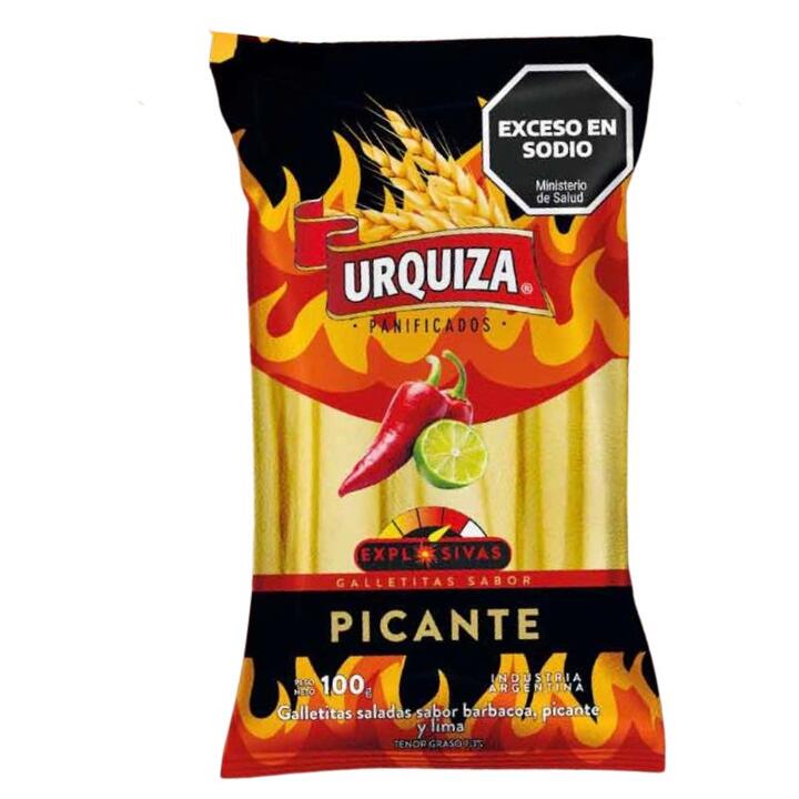 Tablitas sabor Picante x 100 gr = Urquiza