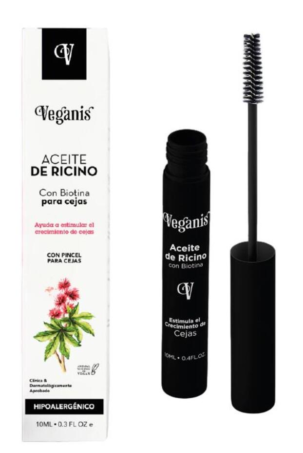 Serum Aceite de Ricino para Cejas x 10 cc - Veganis