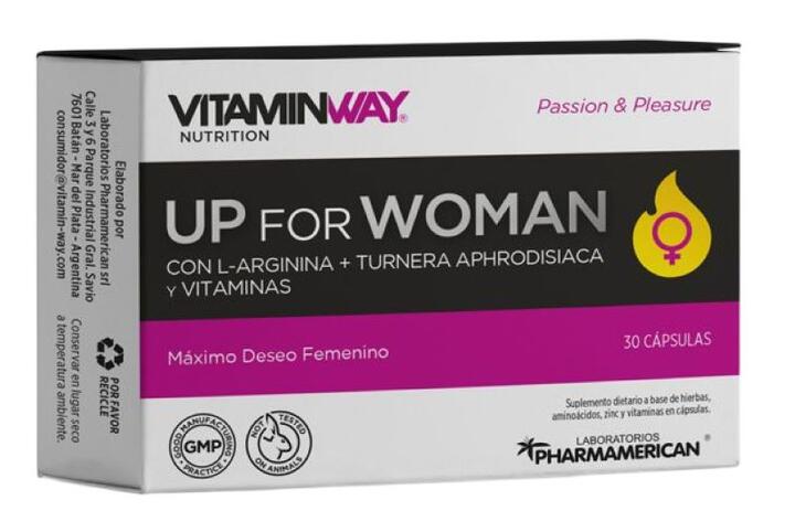 Up for Woman x 30 caps Vitamin Way