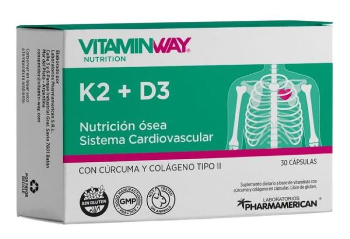 K2 + Vitamina D3 x 30 Comp Vitamin Way