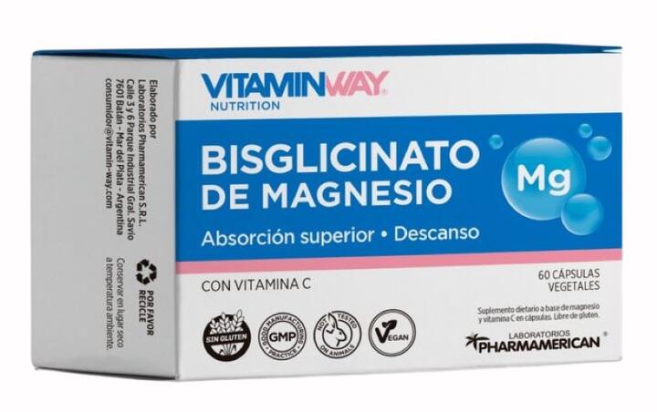 Bisglicinato de Magnesio x 60 comp Vitamin Way
