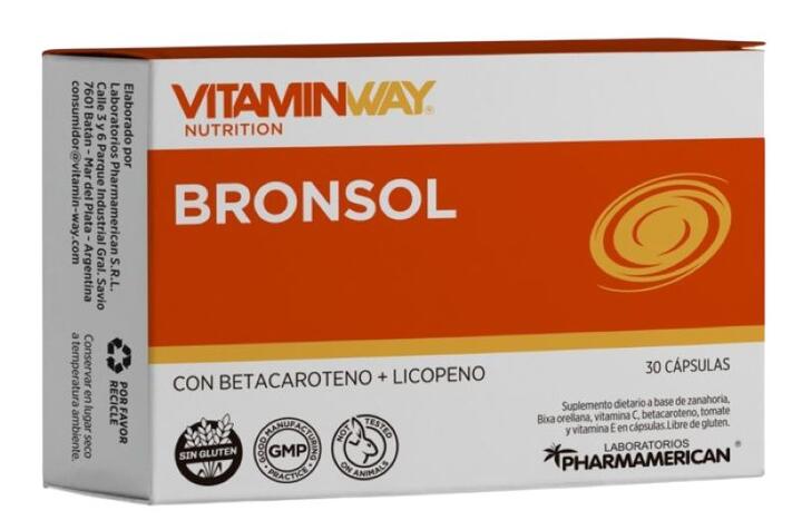 Bronsol x 30 caps Vitamin Way
