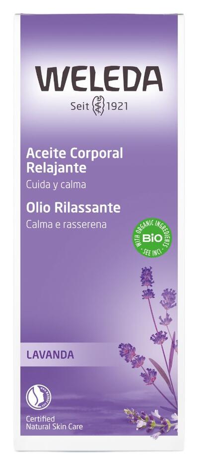 Aceite p/Masajes c/Lavanda x 100 cc Weleda