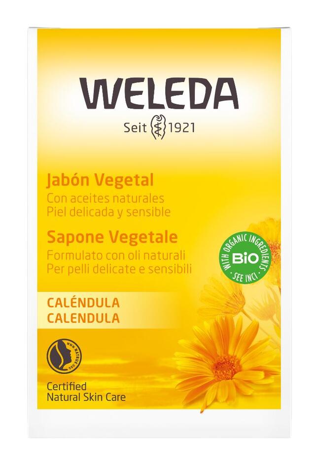 Jabón Vegetal de Caléndula x 100 gr Weleda