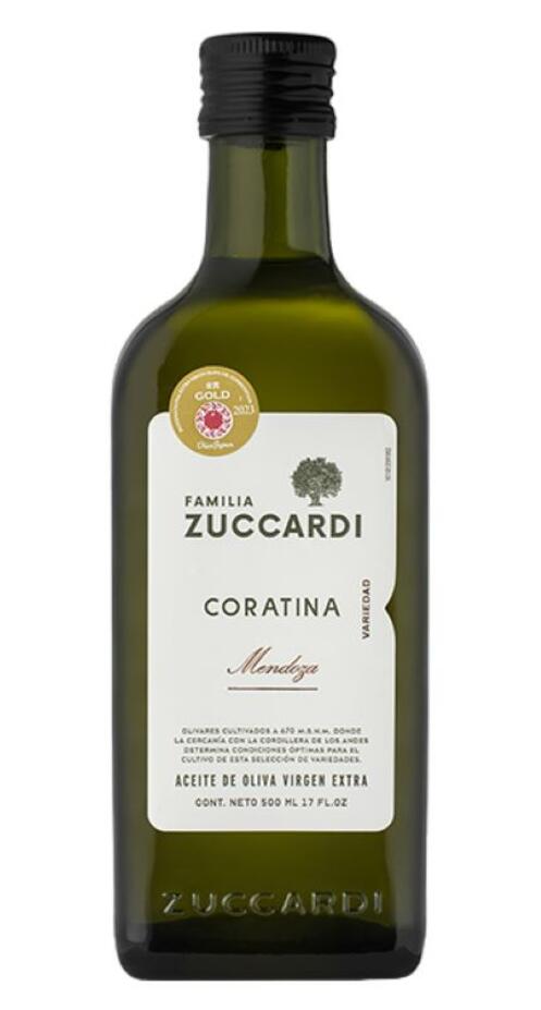 Aceite de Oliva Coratina x 500 cc Zuccardi