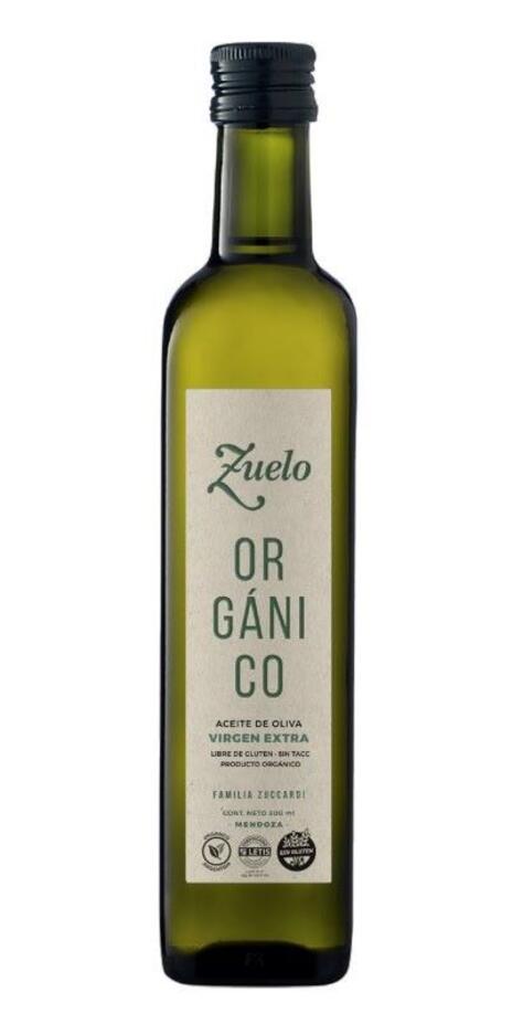 Aceite de Oliva Orgánico Virgen Extra x 500 cc Zuelo